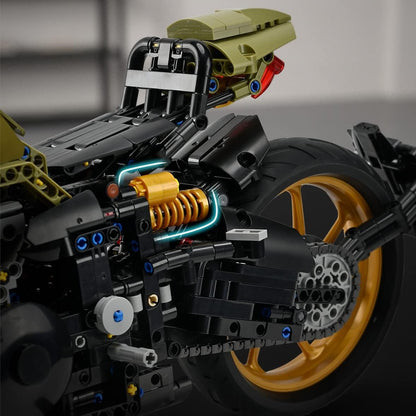 Motorcycle building blocks Green Goblin