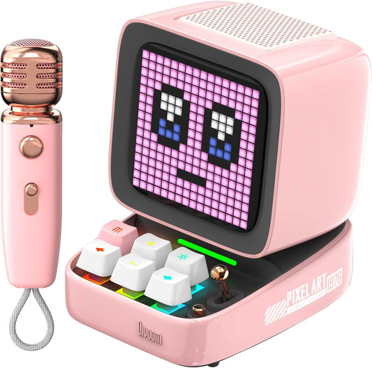 Bluetooth Speaker with Karaoke Microphone