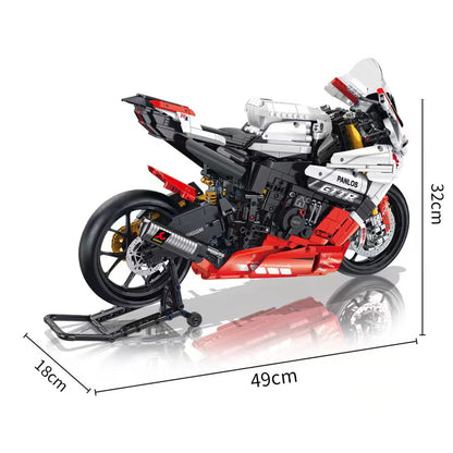 1:5 Light Version Motorcycle Building Blocks