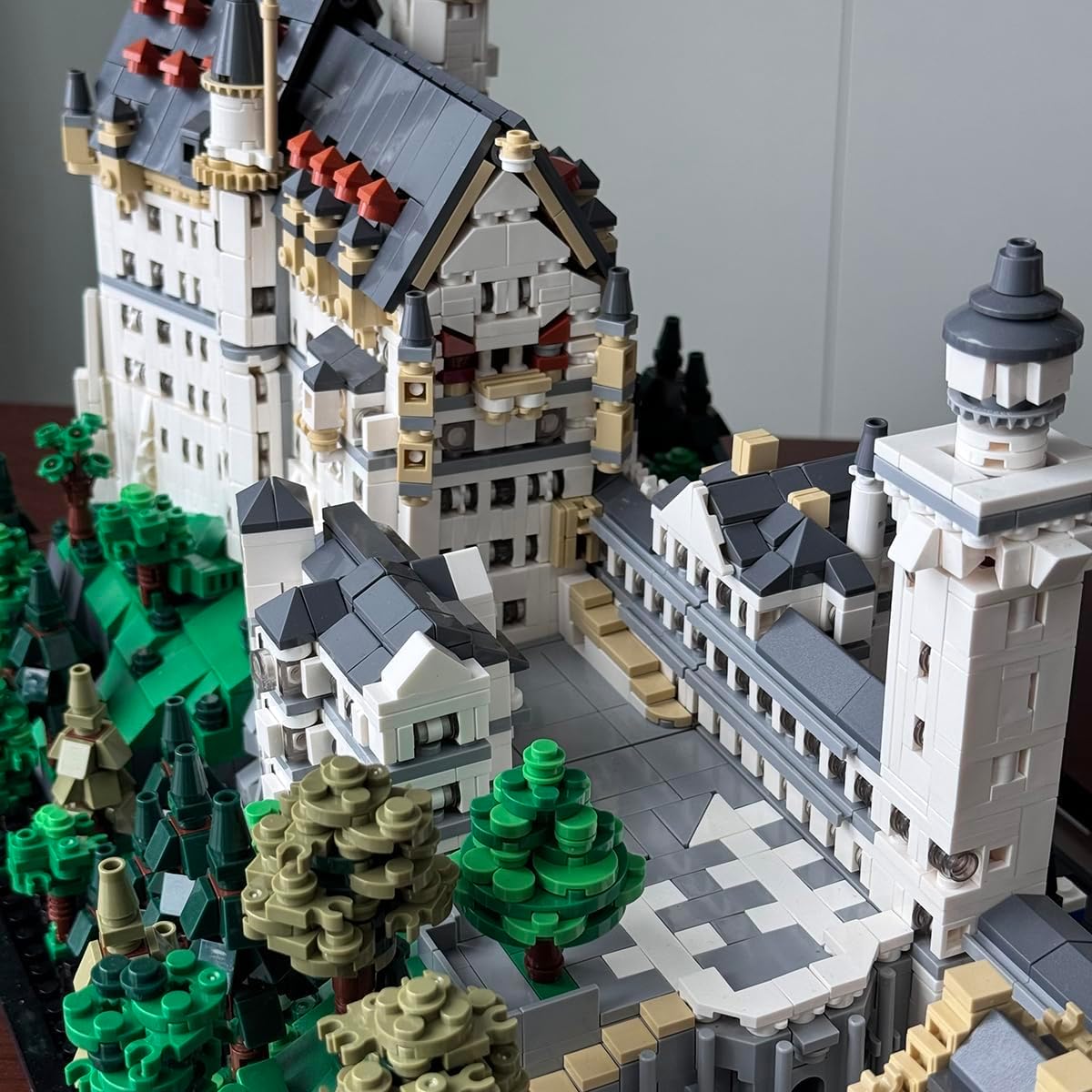 Swan Castle Building Block Set