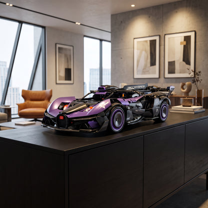 Bugatti Bolide Sports Car Building Blocks