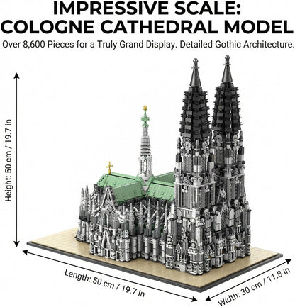 Cologne Cathedral Building Block Set