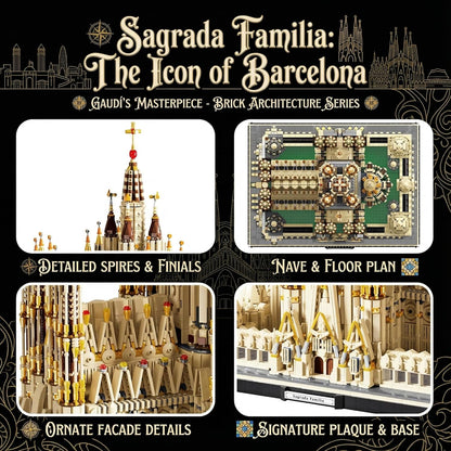 Sagrada Família Church Building Block Set