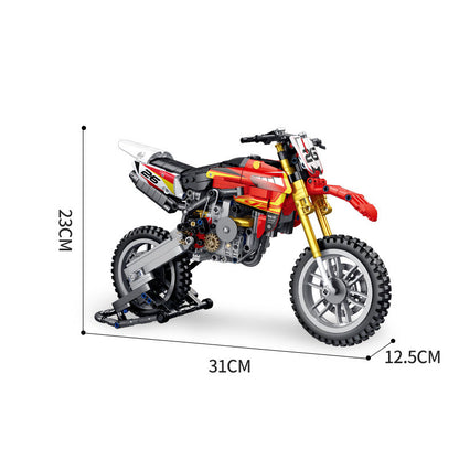 1：8Motorcycle building blocks