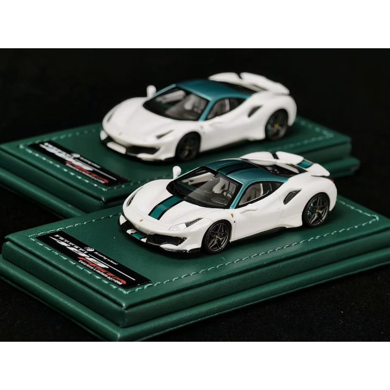 488 Pista Coupe Hardtop Resin Car Model