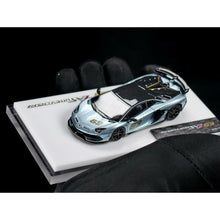 1/64 Custom Aventador SVJ Ice Blue