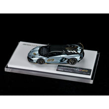 1/64 Custom Aventador SVJ Ice Blue