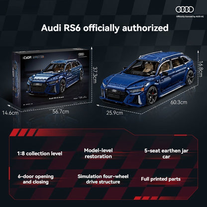 Audi RS6 wagon building blocks