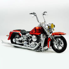 1:5Harley-Davidson Fat Boy Motorcycle Electroplated Red