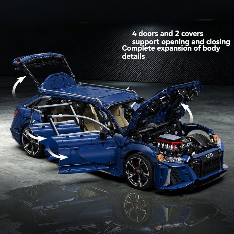Audi RS6 wagon building blocks