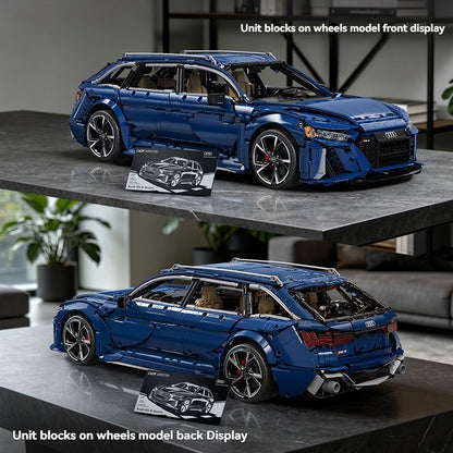 Audi RS6 wagon building blocks