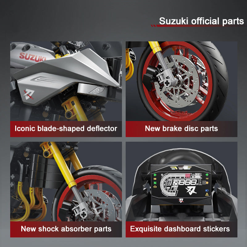 1:6 Suzuki Blade Building Block Model