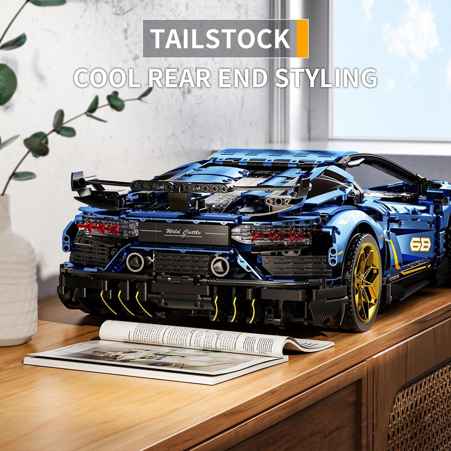 Adult advanced building blocks Lamborghini