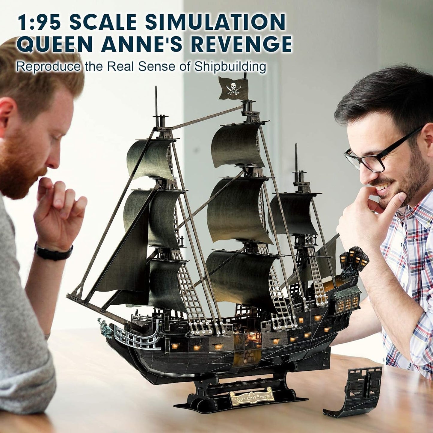 Adult Pirate Ship 3D Puzzle