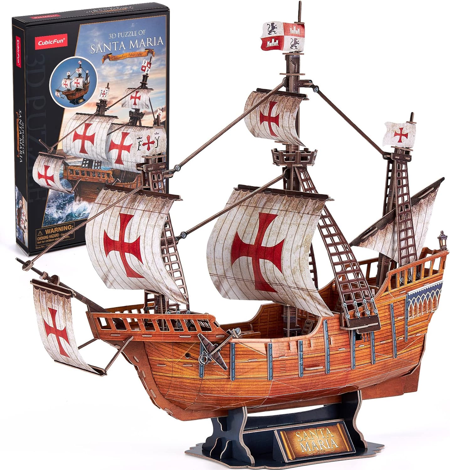 Adult Pirate Ship 3D Puzzle