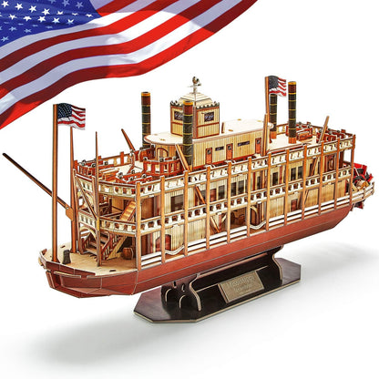 Adult Pirate Ship 3D Puzzle