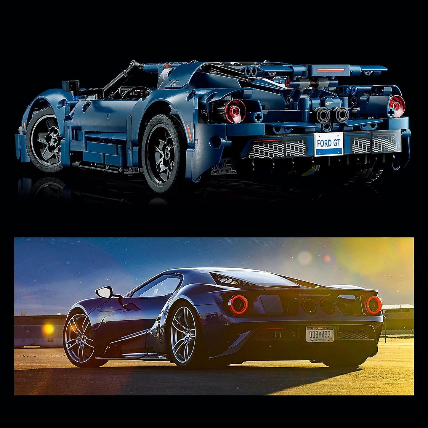 Adult advanced building blocks Ford GT