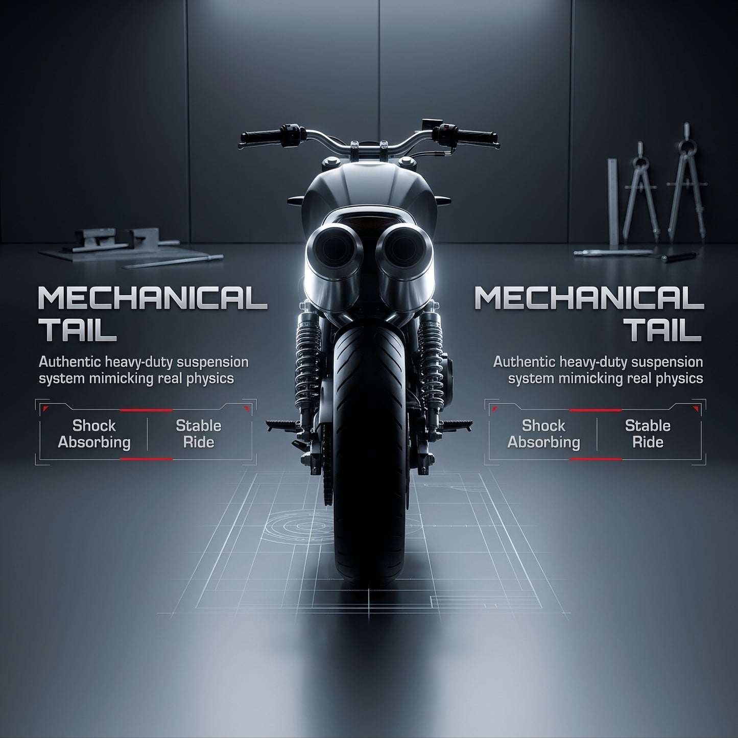 Bombardier Motorcycle Building Blocks