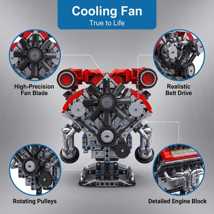 Engine Building Block Model
