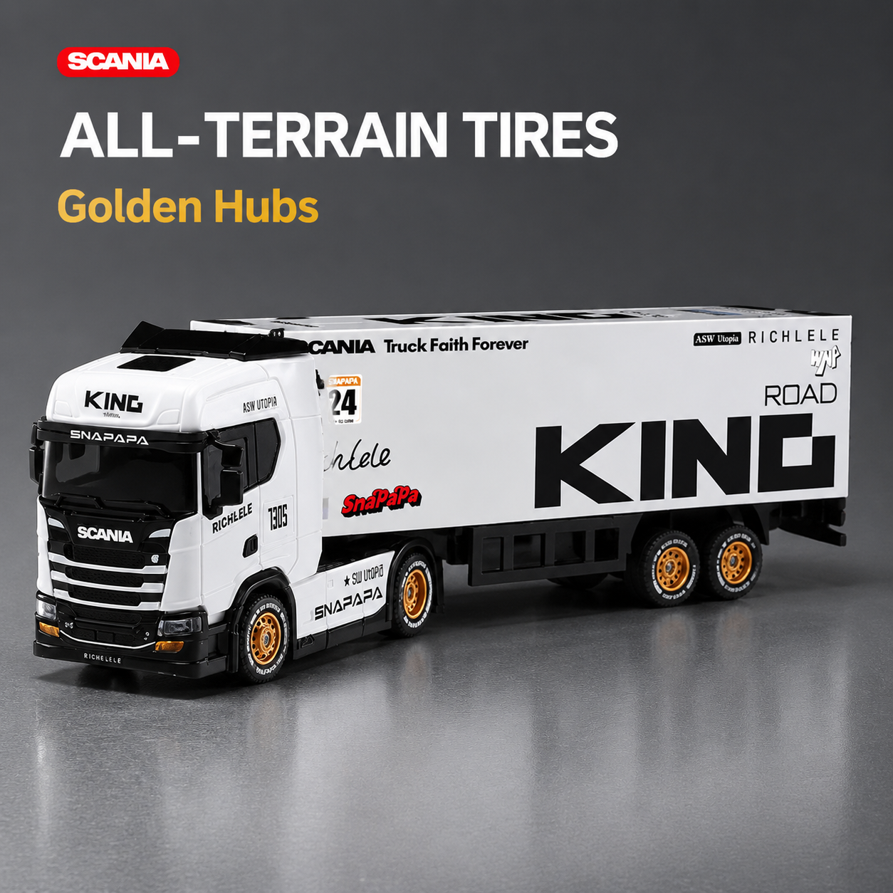 Scania RC Multi-functional Remote Control Cargo Truck