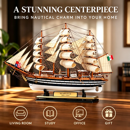 Finished product craft ship Vespucci