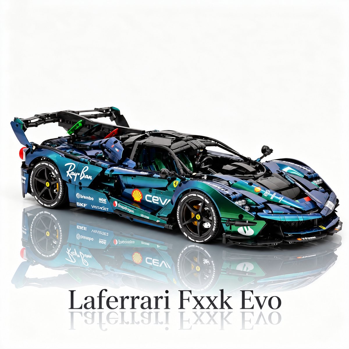 LaFerrari Fxxk with Chameleon Paint Finish