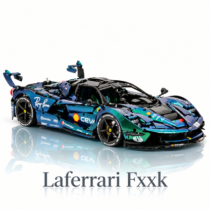 LaFerrari Fxxk with Chameleon Paint Finish