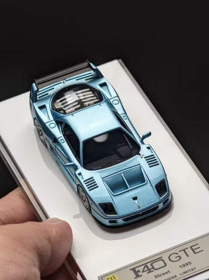 1/64 Ice Blue Resin Car Model