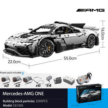 Mercedes-Benz AMG ONE 1:8 scale collectible building block set