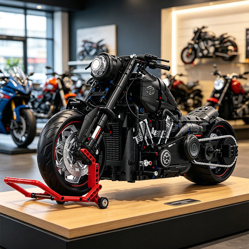 Extra Large Motorcycle Building Blocks