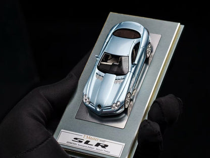 1/64 Ice Blue Resin Car Model