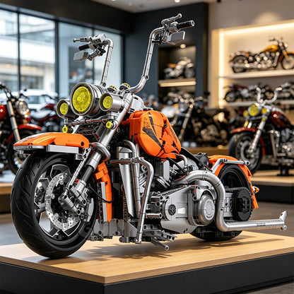 Extra Large Motorcycle Building Blocks