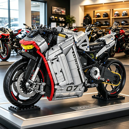 Extra Large Motorcycle Building Blocks