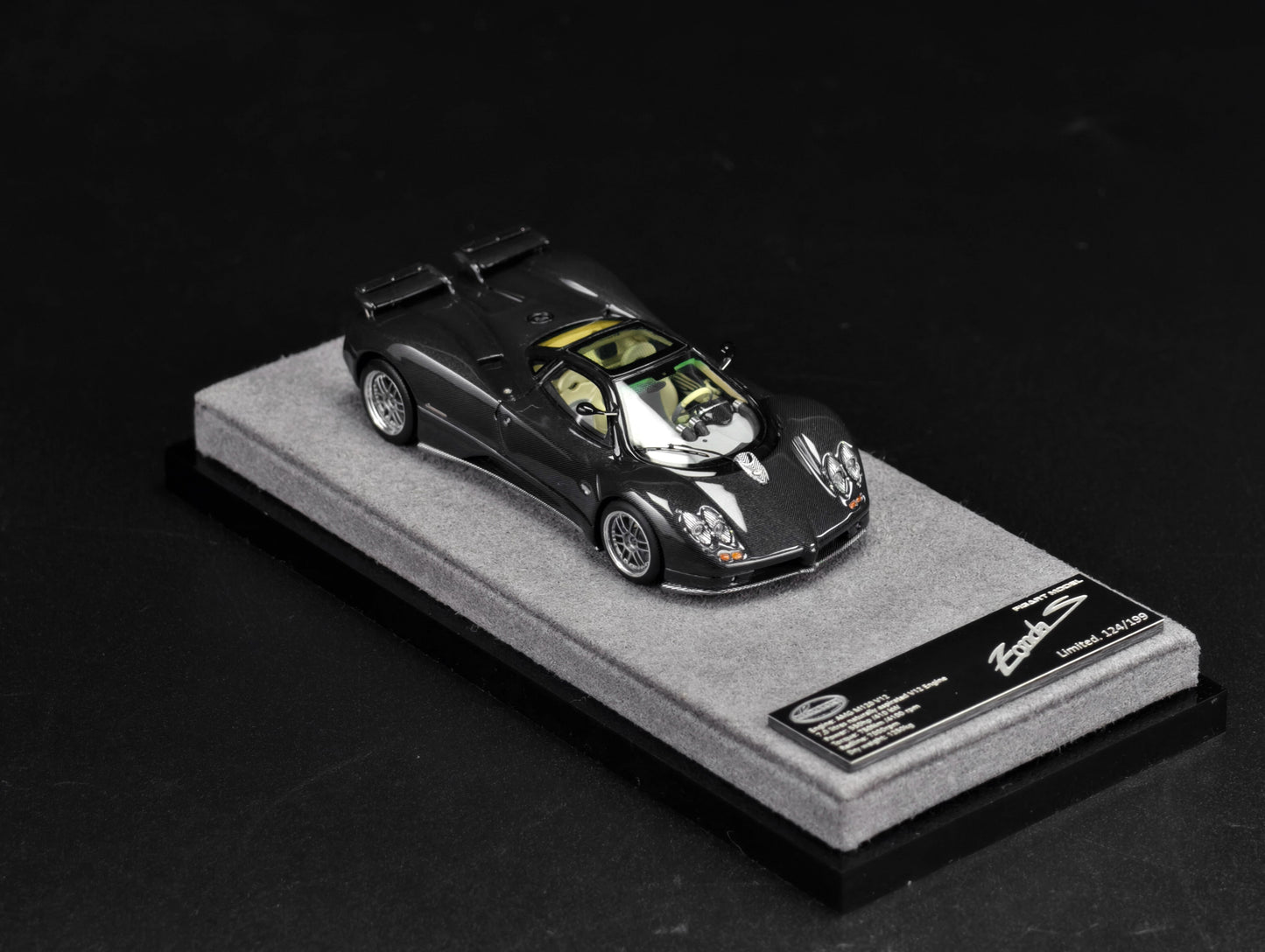 1/64 Pagani Zonda C12S Resin Car Model