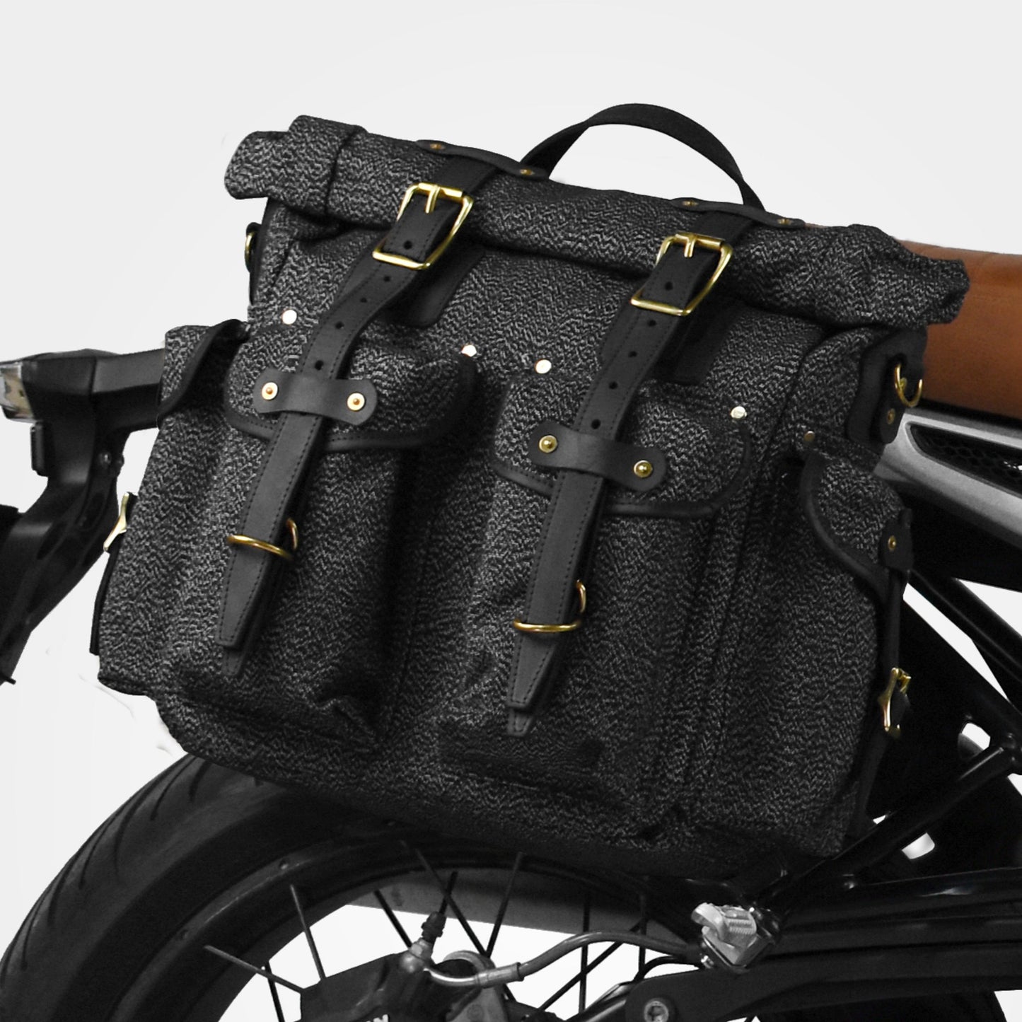 BMW Ninet Retro Motorcycle Waterproof Side Bag