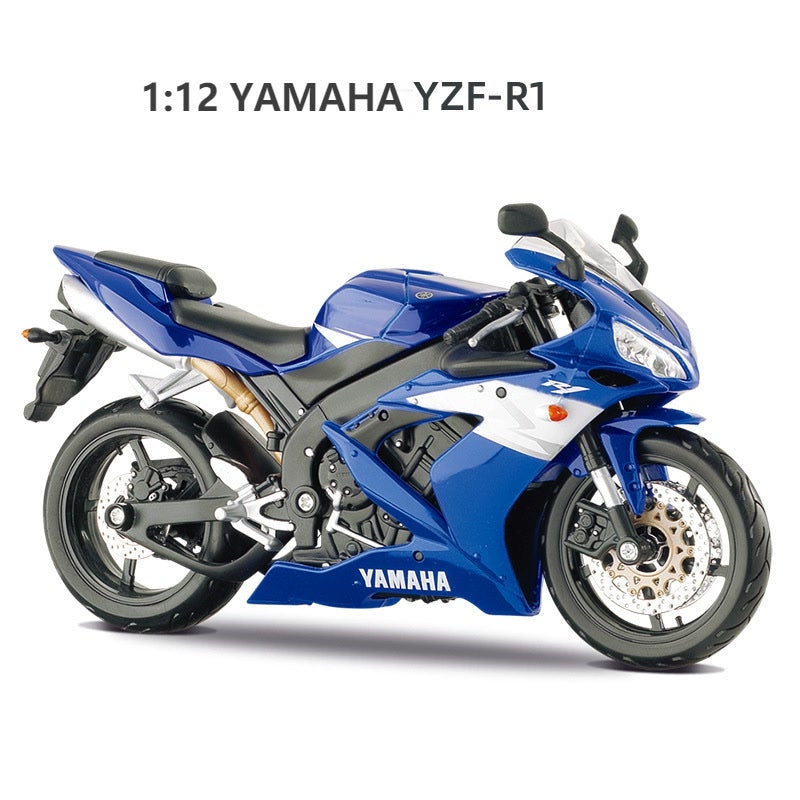 Diecast model motorcycle