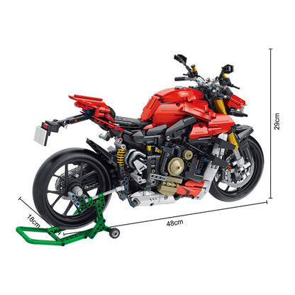 1:5 Light Version Motorcycle Building Blocks