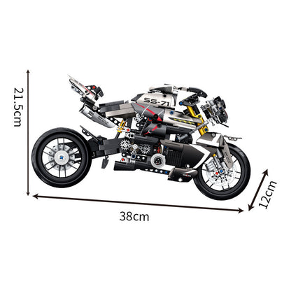 1：8Motorcycle building blocks