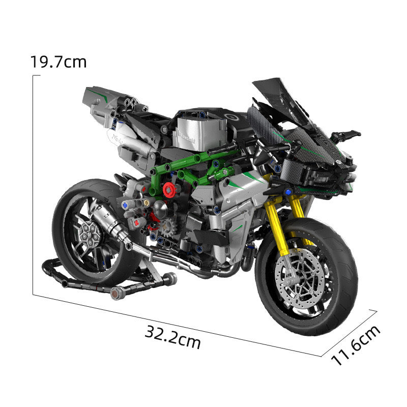 1：8Motorcycle building blocks