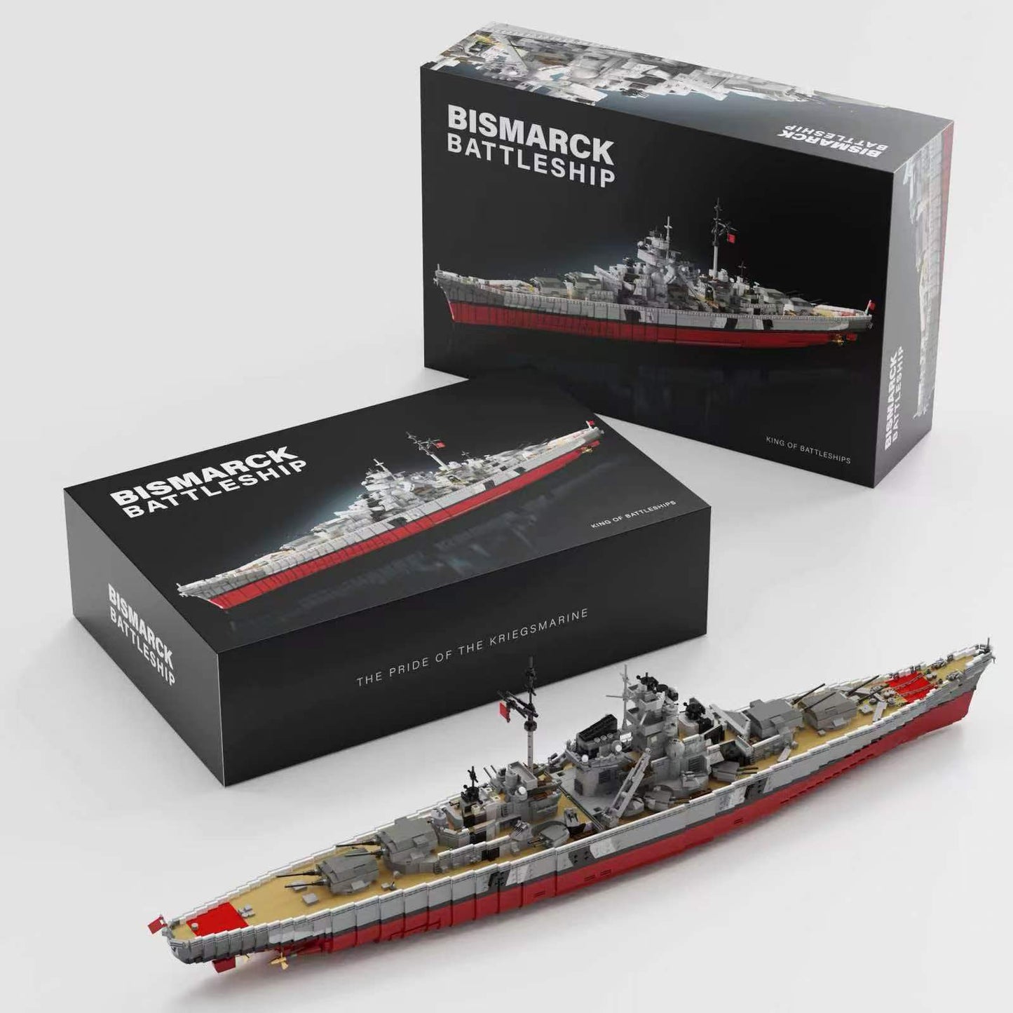 1/200 Bismarck Battleship Building Set