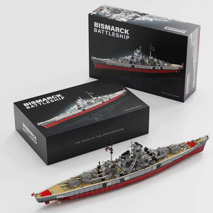 1/200 Bismarck Battleship Building Set