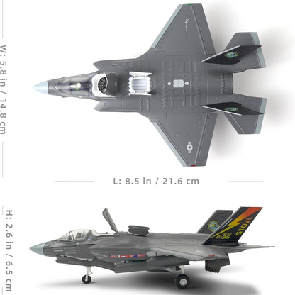 1:72 F35B alloy aircraft model